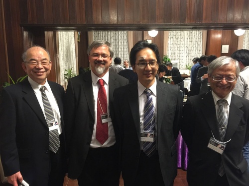 Prof. Kohei Shiota, Dr Mark Hill, Prof. Shigehito Yamada and Prof. Mineo Yasuda