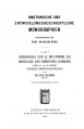 Anatomical and embryological monographs Vol. 3 (1914)