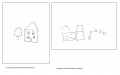 Figure 12: Drawings of a house by a child with Williams syndrome and a child without Williams syndrome
