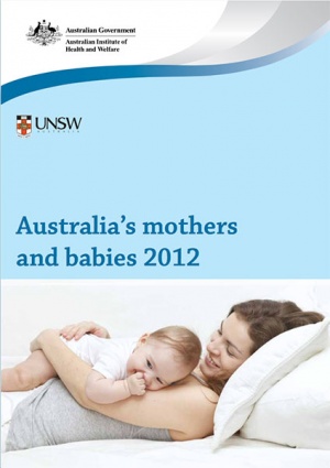 Australia’s mothers and babies (2012)