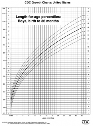 1 Year Old Boy Growth Chart