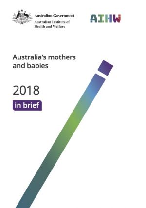 Australia's mothers and babies 2018